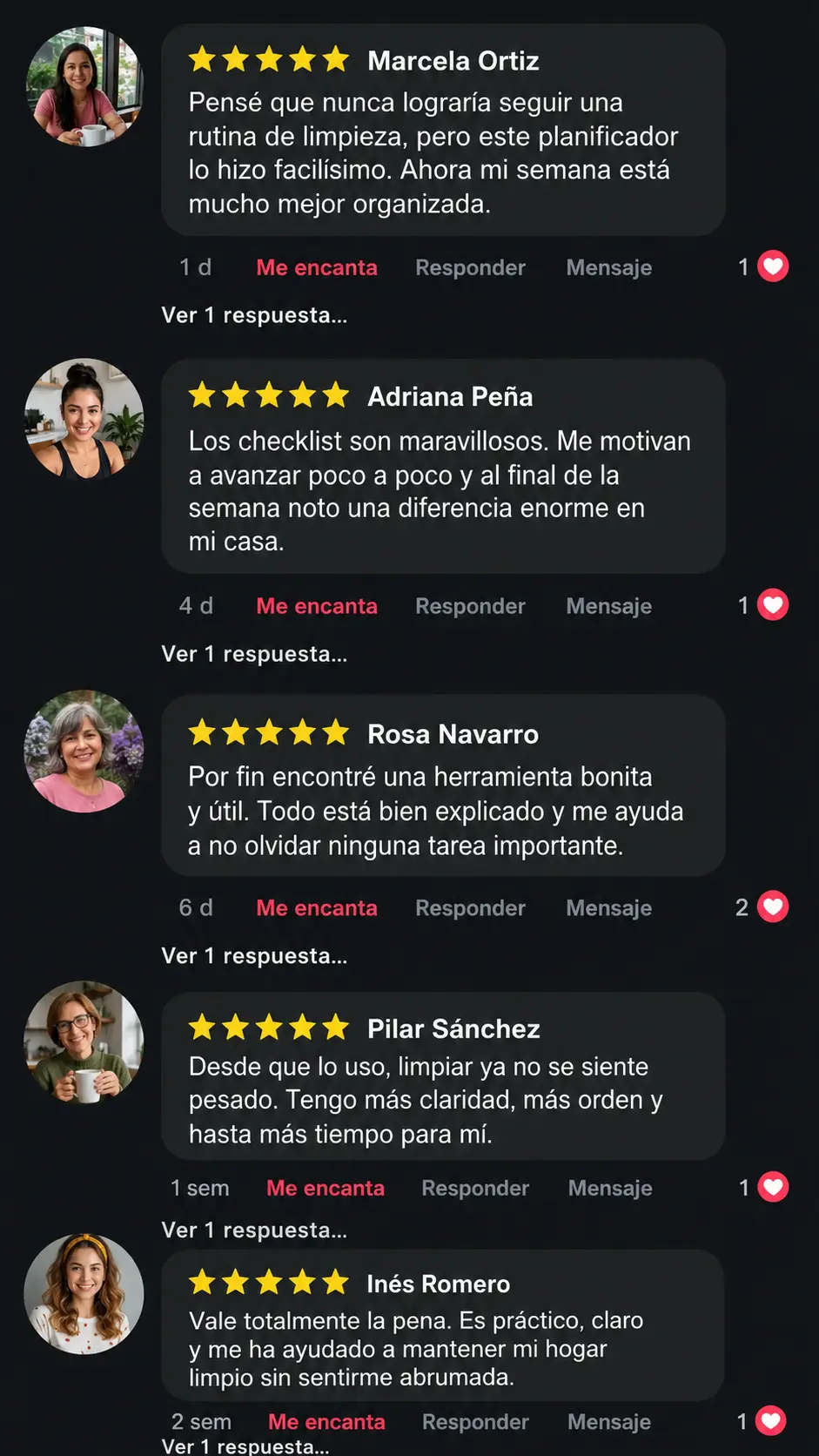 Comentario de clienta 2